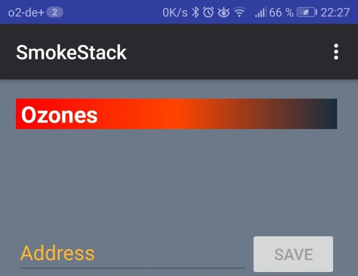 Screenshot SmokeStack Messenger Server: Ozones